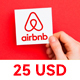 Airbnb Gift Card 25 USD NA